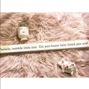 Hallmark sign/ wall art